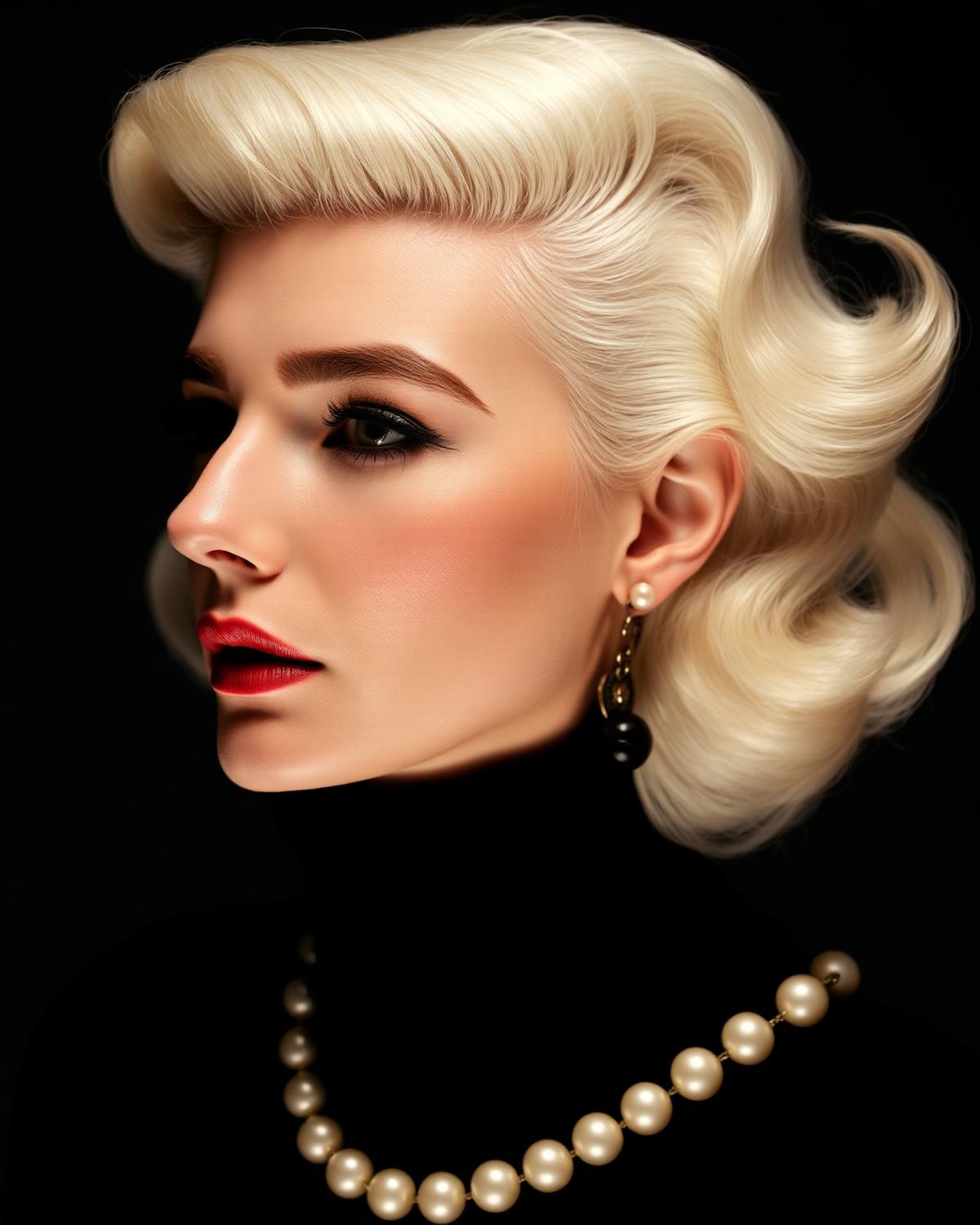 Vintage Hollywood Wave